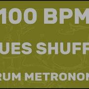 Blues Shuffle Drum Metronome Loop 100 BPM