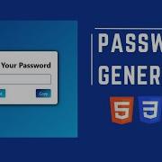 How To Create A Random Password Generator With HTML CSS JavaScript Password Generator Tutorial