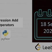 September 18 2021 LeetCode Challenge Expression Add Operators