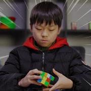 Yiheng Wang In Slow Motion 240 FPS Solves