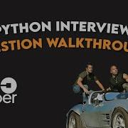 Uber Data Science Python Interview Question Walkthrough
