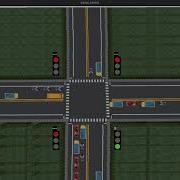 Traffic Intersection Simulation Using Pygame Part 1