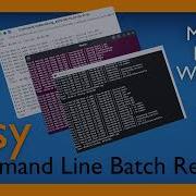 Easy Command Line Batch Render