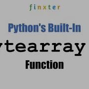 Python Bytearray Как преобразовать список целых чисел в массив байтов