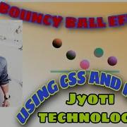 Bouncing Ball Effects Using Html And Css