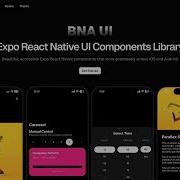 Date Picker Expo React Native BNA UI