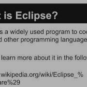 JAVA Programming Tutorials How To Download And Install Eclipse 02