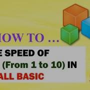 How To Increase Or Decrease The Speed Of Turtle In Microsoft Small Basic Speed From 1 To 10