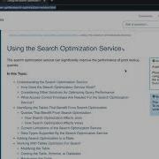 Snowflake Search Optimization Service Demo