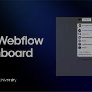 The Webflow Dashboard Webflow Tutorial