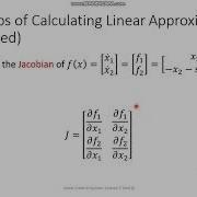 Linear Control Systems Lectures 5 And 6 Linear Approximation Of Nonlinear Systems