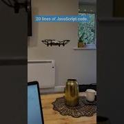 Flying A Drone With 20 Lines Of JavaScript Code Shorts