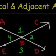 Vertical Angles And Adjacent Angles Geometry