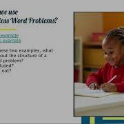 Intro To Numberless Word Problems