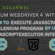 How To Execute JavaScript Code In Selenium Java Program By Using JAVASCRIPTEXECUTOR Interface