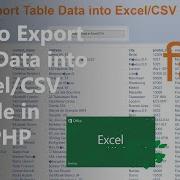How To Export Database Table Data In Excel CSV File In PHP By Yogendra Tomar