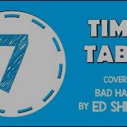 7 Times Table Song Bad Habits By Ed Sheeran Laugh Along And Learn