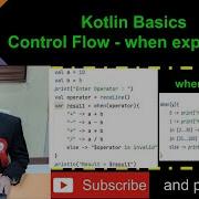 Kotlin Basics When Expression With Range When Expression Practical Demo