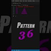 PATTERN 36 Alphabet Pyramid Pattern In C Programming Shorts