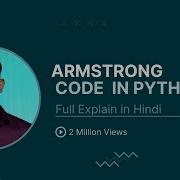 Q9 Armstrong Num In Python For Loop Beginner To Expert BC Coder Pythonprogramming