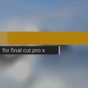 Simple Lower Thirds Apple Motion Template