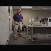 Crazy Man Destroys Computer