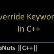 Override Keyword In C