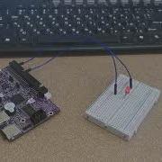 AgonLight2 Retro Computer With Z80 Running BBC Basic Hello World Blinking LED