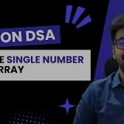 DSA Python 2025 Single Number Bit Manipulation XOR Trick Leetcode 136 Part 67 Hindi
