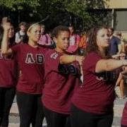 Lambda Theta Alpha Beta Epsilon Chapter Stroll Salute