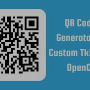 QR Code Generator W Custom Tkinter OpenCV