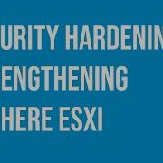 VMware Security Hardening Strengthening A Virtualized Environment Like VSphere