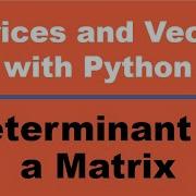 Determinant Of N X N Matrix How To Find The Determinant Of A Matrix