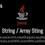 029 JAVA String Array String