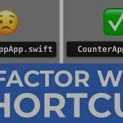Xcode Rename With Shortcut SwiftUI TDD 5