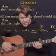 Thriller Michael Jackson Fingerstyle Guitar Cover Lesson With Chords Lyrics