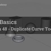 Autodesk Alias Basic Tutorials 48 Duplicate Curve Tool