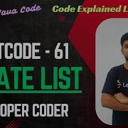 Поворот списка LeetCode 61 Java Code Разработчик программист