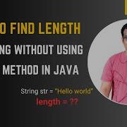 Java Program To Find Length Of String Without Using Length Function String Length Logic In Java