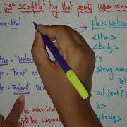 JSP Scriptlet Tag Scripting Elements WT Web Technology Lec 48 Bhanu Priya