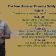 The Four Universal Firearms Safety Rules Safe Gun Handling Handgun Safety Rules Gun Safety
