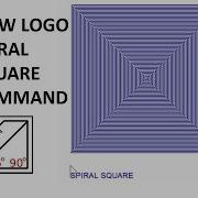 MSW Logo Tutorial MSW LOGO Spiral Square Command Repeat Command
