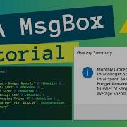 How To Create Message Box In Excel VBA Tutorial