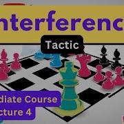 Interference Tactic In Chess Lecture 4 Intermediate Live Full Course