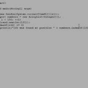 11 07 Searching An ArrayList
