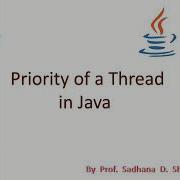 Priority Of A Thread In Java