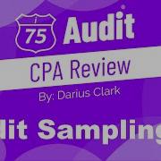 Выборочный аудит экзамена CPA CPA Audit Exam от Дариуса Кларка
