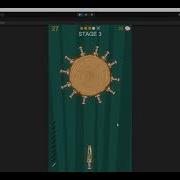 Knife Hit Clone игра на Unity под Android