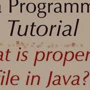 What Is Properties File In Java