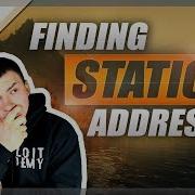 HOW TO FIND STATIC ADDRESSES WITH CHEAT ENGINE